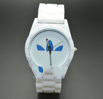 AD Free shipping, Free shipping, 3 leaf grass, beautiful fashion watches, fashion sports watches, cl