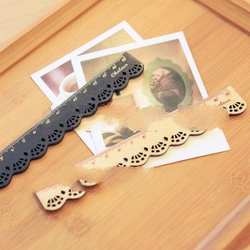 All  goods are $5 (1 Lot = 2 pcs) Free shipping vintage sweet lace wooden ruler ruler