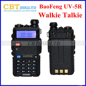 BAOFENG UV-5R walkie talkie VHF136-174MHz & UHF400-520MHz UV5R dual band dual display walkie tal