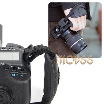 Black Camera Wrist Strap / Hand Grip for Canon Nikon Sony Olympus SLR/DSLR