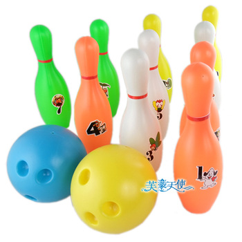 Boy and girl wholesale toys Toy ball bowling ball toy cartoon baby Medium parent-child outdoor fitne
