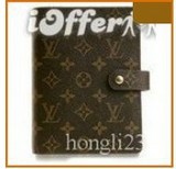 Canvas Medium Ring Agenda real leather