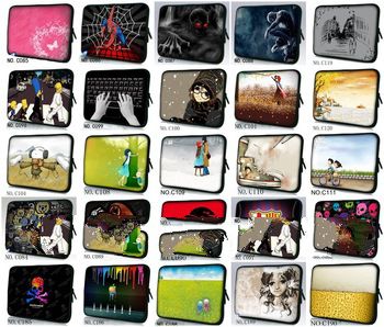 Cartoon universal neoprene notebook laptop sleeve for 10 inch 12 inch 11.6 13.3 14 15.5 15.6 17 lapt