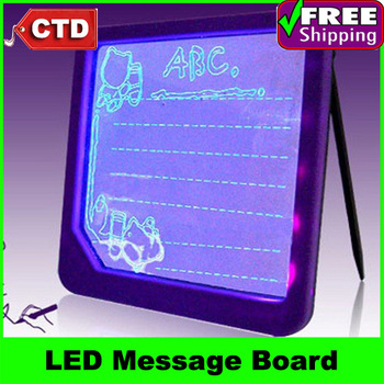 Cheap Writing Sign Display Light LED Message Board Size: 225x200x22mm