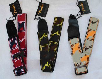 Classic Vintage Acoustic Electric Guitar Strap free shipping-immediately shipping