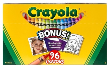 Crayola crayon 96 classic 52 - 0096 sharpenper belt