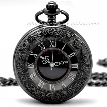 Dial:45mm Roman dual display gift antique pocket watch pocket watch retro quartz machinery for men a