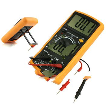Digital Multimeter LCD AC/DC Ammeter Resistance Capacitance EXCEL DT9205A DKTD0113