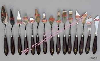 Domestic senior oil painting knife oil painting pigment scraper palette knife advanced oil painting 