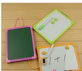 Double faced 20x16cm child Small message board whiteboard stationery