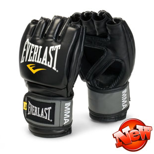Everlast gloves mma sanda boxing gloves half finger gloves sandbag gloves adult paragraph