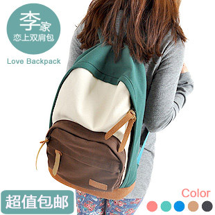 FLYING BIRDS 2012 bags casual backpack colorful canvas shoulder bag school bag HL20