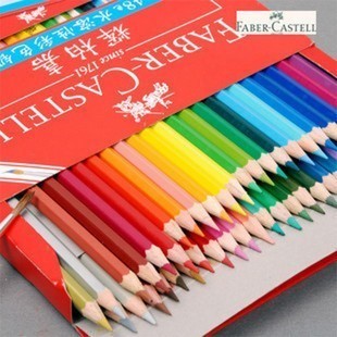 Faber castell 48 hydrotropic color faber castell 48 water-soluble colored pencil