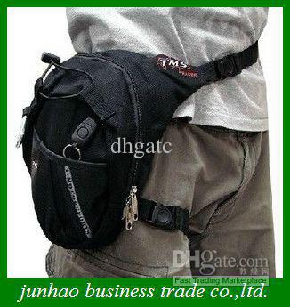 Fashion Belt Bags Motorcycle Drop Leg Cycling Fanny Pack Waist Black Bag Fast Free Shipping