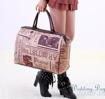 Fashion waterproof luggage handbag women  travel bag portable travel bag large capacity new