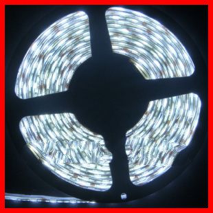 Flexible 5m 300 led 60led/m smd 5050 let strips light ip65 Waterproof DC 12v Warm White,Cool White