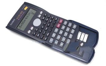 Free Shiping calculating machine New Designer FX-82MS Scientific 2-Line Display Calculator Scientifi