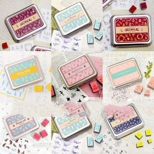 Free Shipping (1 Lot =3 sets) DIY Scrapbooking Vintage Lace Stamp Wood Stamps Iron Box Sealing Stamp