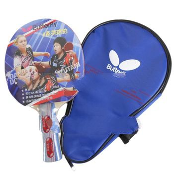 Free Shipping, Butterfly TBC-401 (TBC 401, TBC401) Table Tennis Racket with Case for Ping Pong