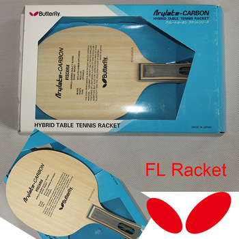 Free Shipping Butterfly VISCARIA FL Table Tennis Blades / TABLE TENNIS RACKET FL / LONG HANDLE / Tab