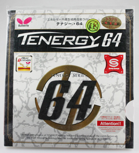 Free Shipping ! High quality Butterfly TENERGY 64 table tennis rubber 05820 bus pimples in / red or 