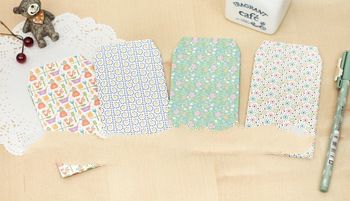 Free Shipping Korean version of the small fresh floral mini envelopes Story  - HYG135