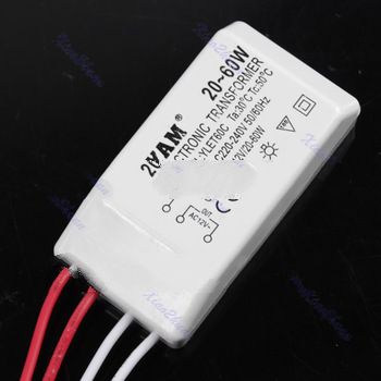 Free Shipping New 40W 12V Halogen LED Lamp Electronic Transformer Power Supply Driver Adapter