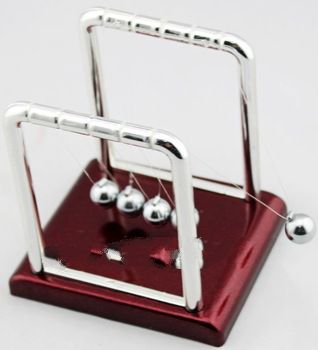 Free Shipping Newtons Cradle Steel Balance Balls Physics Science experiments Pendulum - Energy conse