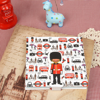 Free Shipping!Stationery fashion hard-face notebook /The British Notebook/300g