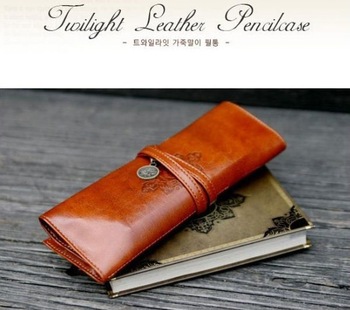 Free Shipping Twilight to restore ancient ways makeup bag/pen/pencil shade band pen bag of cosmetic 