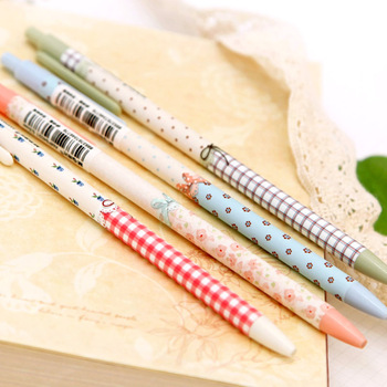 Free Shipping korea stationery chenguang fresh plaid polka dot 0.5mm pencils cute mechanical pencil 