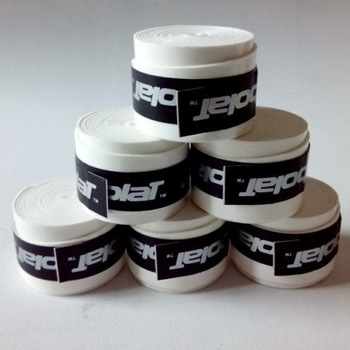 Free shipping(12pcs/lot)Brand white color tacky feel grip/overgrip/tennis racket/badminton racquet/t
