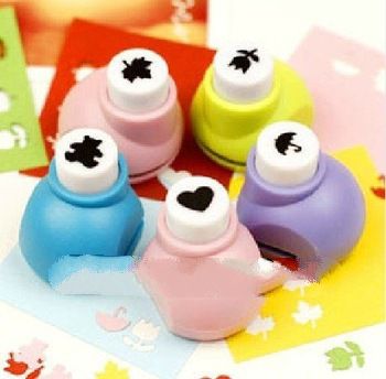 Free shipping 20pcs/lotSmall size craft paper punch/Lovely embossing machine/DIY Craft handmade gree