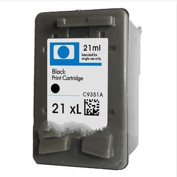 Free shipping! ! 2PCS Compatible Ink Cartridge for 21  21XL C9351A Black for  D2330/D2360/D2460/F310