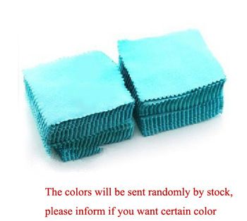 Free shipping Double Faced Cotton Flannels Fabric Jewelry Silver Polishing & Cleaning Cloth
