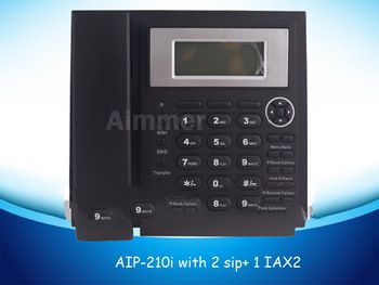 Free shipping IP Phone With 2*SIP Lines+ 1*IAX2(by china post air mail)