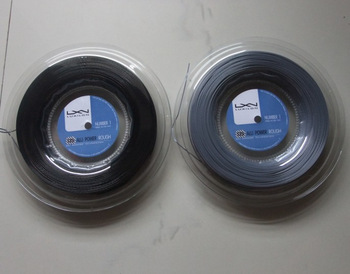 Free shipping - Luxilon string - luxilon alu power rough 125 - tennis racket string 200M