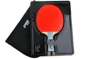 Free shipping NEW DHS 6002 shakehand(long handle)-FL  table tennis rackets with 6 stars