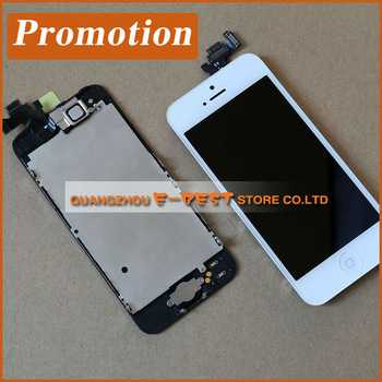 Free shipping Original Quality LCD Display and Touch Screen Digitizer Assembly+Home Button+Front Cam