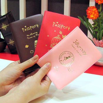 Free shipping,PU travel passport holder , passport package/ passport Cover, 3 color selection