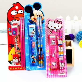 Free shipping Stationery gift set primary school students child small gifts birthday gift school sup