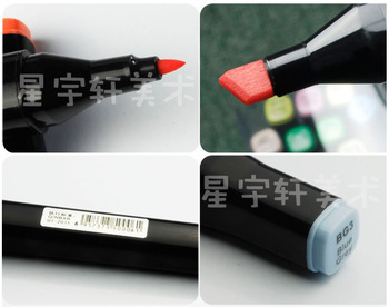 Free shipping Touch three generations oil-based marker 30 set pencil case