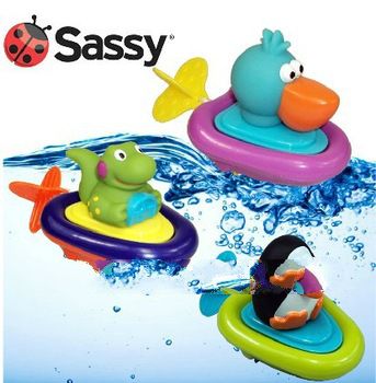 Free shipping cute baby bath toys swim Sassy bathroom water toy