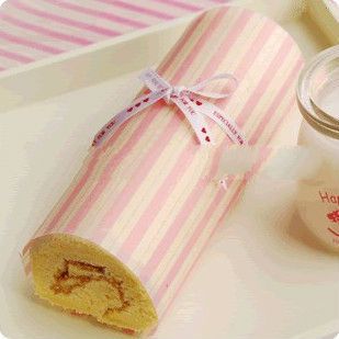 Free shpping! 100pcs/lot Striped DIY Bakery Grease/Oil Proofing Disposable Cake/Bread  Wrapping Pape
