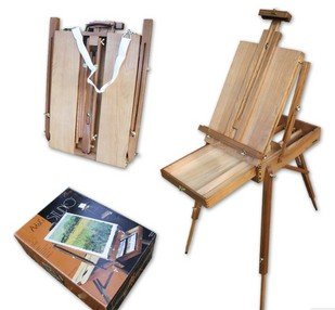 Good quality,Adjustable and professional wood  Easel Telescopic,freeshipping