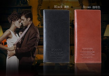 HOT SALE 2013 popular black and coffee wallet men purse wallets for men free shipping retail