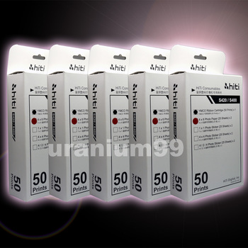 HiTi Digital S420 / S400 Printer YMCO Ribbon Cartridge 250 Print + Photo Paper 250 Sheets