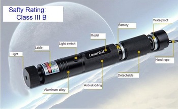 High power 10000mw laser pointer flashlight green laser light pen