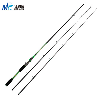 High quality, direct producers 2.1 meters lure rod pure fishing rod carbon fishing tackle double