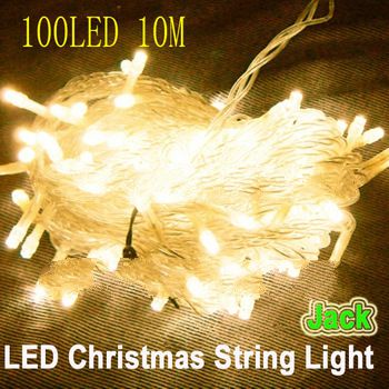 Holiday Sale 10m 100 LED 8 Colors Energy String Fairy Lights Warterproof Party Christmas Garden Outd